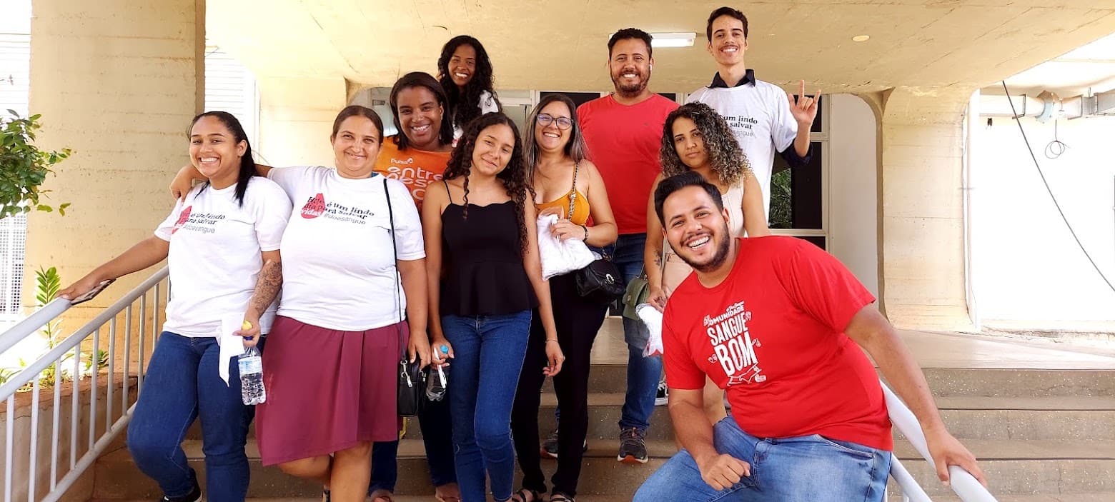 Campanha de doação no Hemocentro de Brasília, em dezembro de 2024
