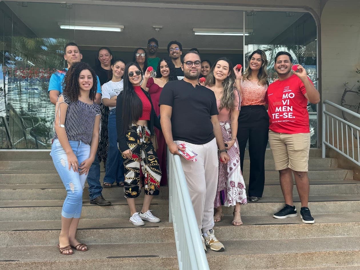 Campanha de doação no Hemocentro de Brasília, em julho de 2025