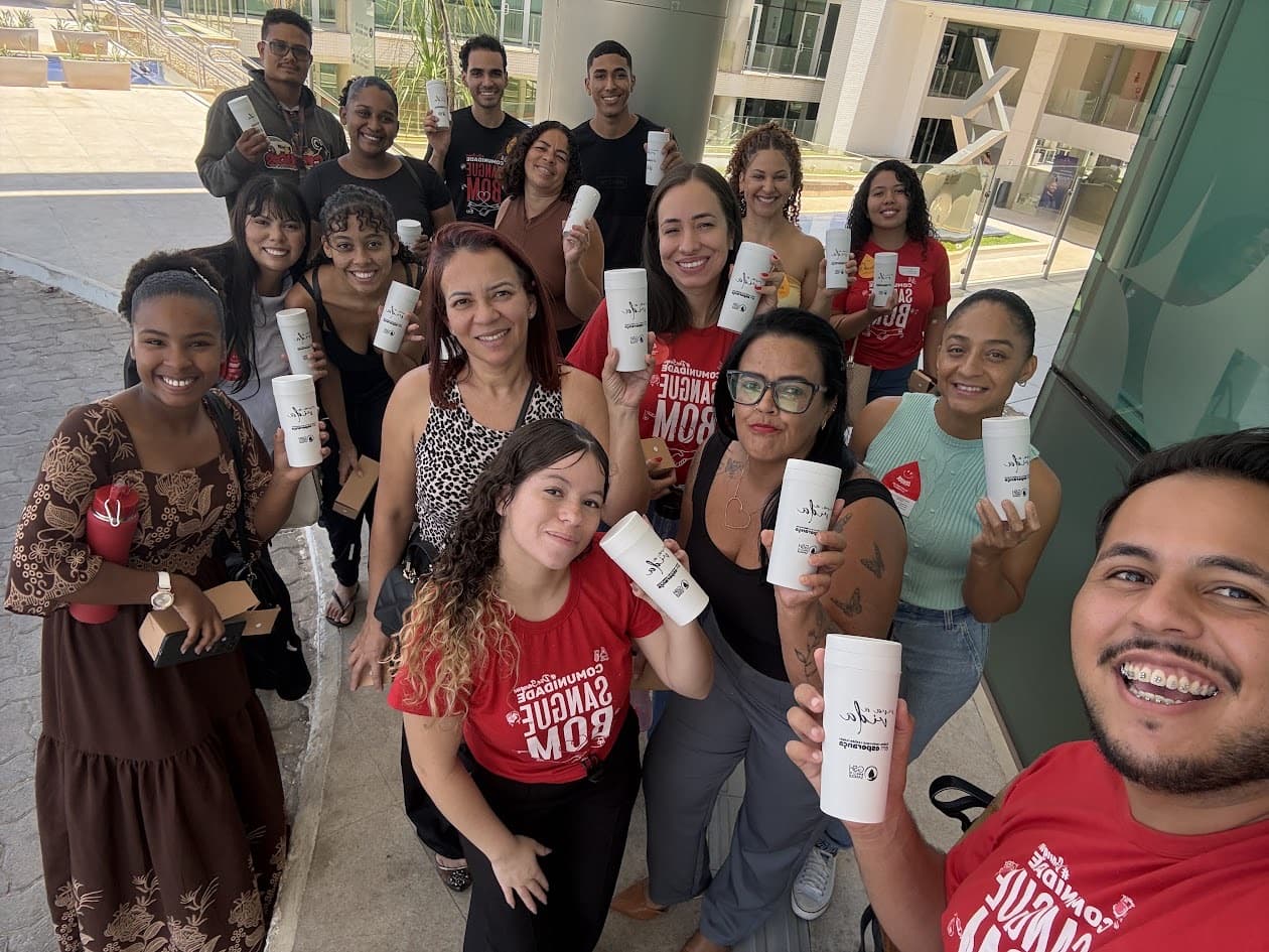 Campanha de doação no Banco de Sangue GSH, em novembro de 2025